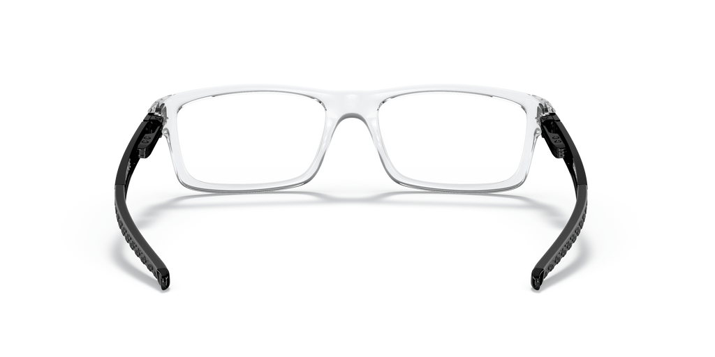 Oakley OX8026 Currency Men's Rectangle Eyeglass Frames - Satin Black Frame