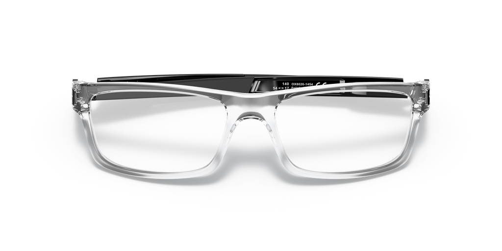 Oakley OX8026 Currency Men's Rectangle Eyeglass Frames - Satin Black Frame