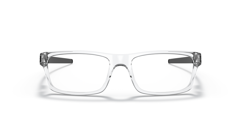 Oakley OX8026 Currency Men's Rectangle Eyeglass Frames - Satin Black Frame