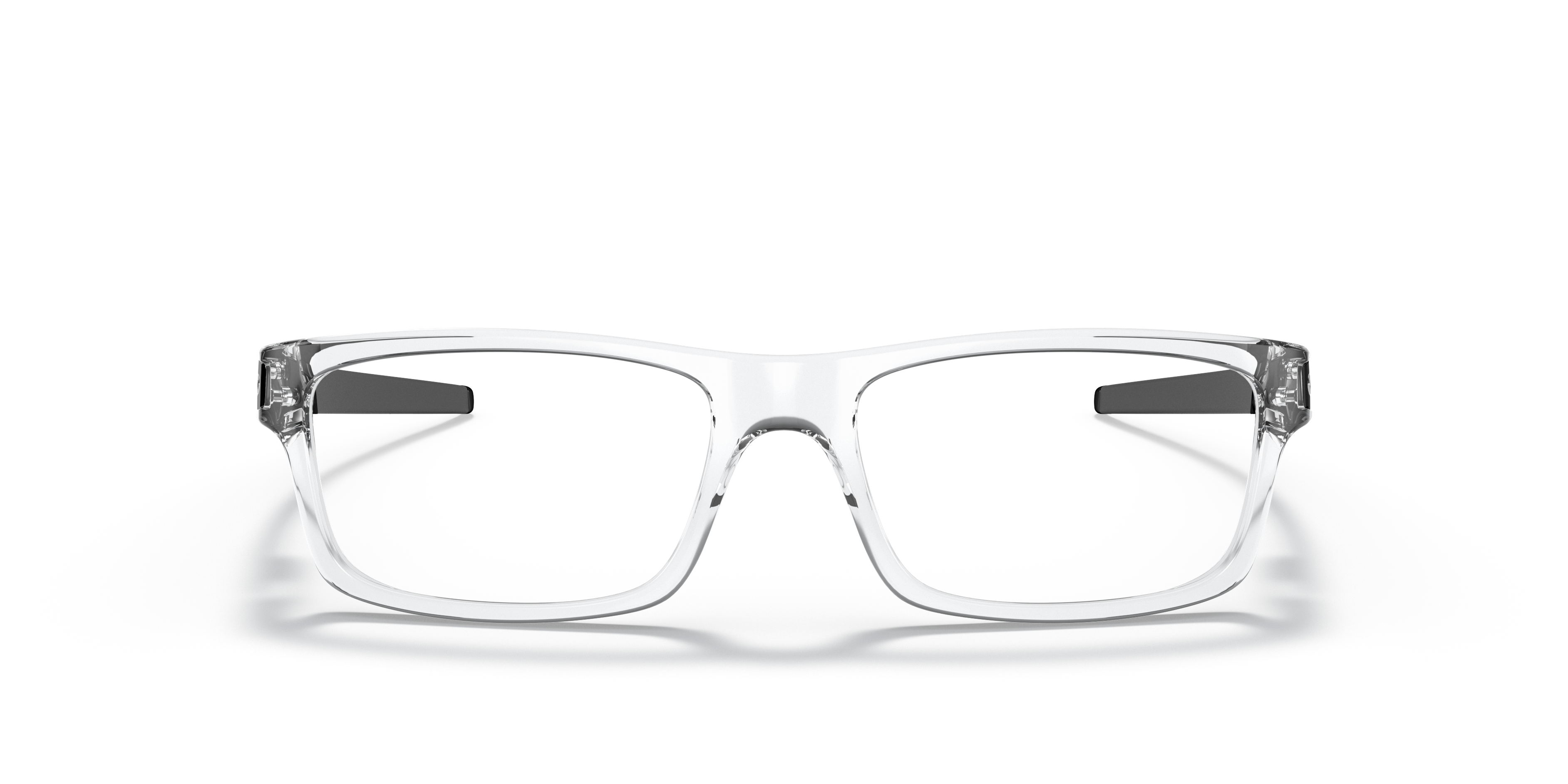 Oakley OX8026 Currency Men's Rectangle Eyeglass Frames - Satin Black Frame