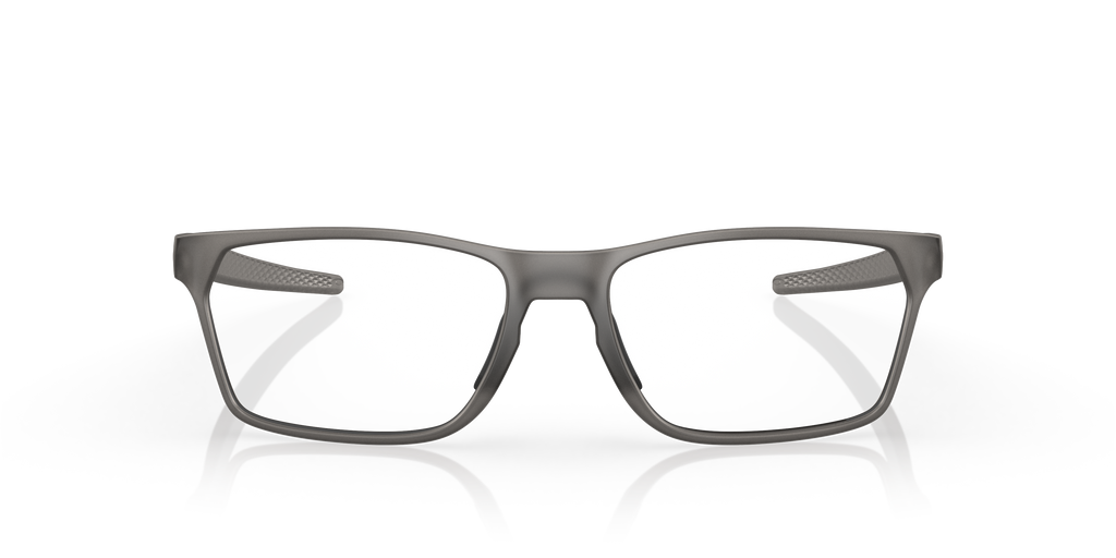 Oakley OX8032 Hex Jector Men's Rectangle Eyeglass Frames - Satin Grey Smoke Frame