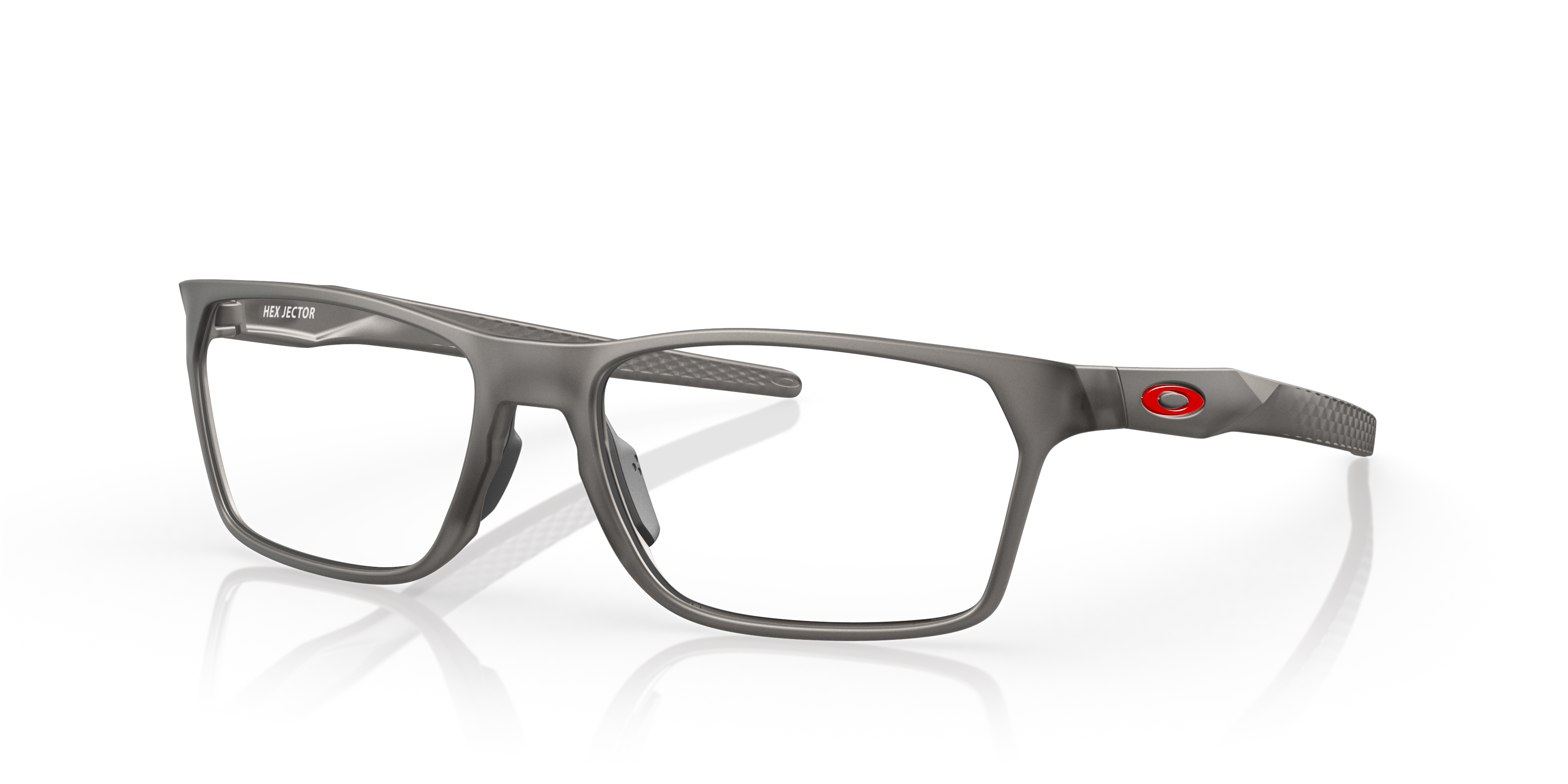 Oakley OX8032 Hex Jector Men's Rectangle Eyeglass Frames - Black Ink Frame