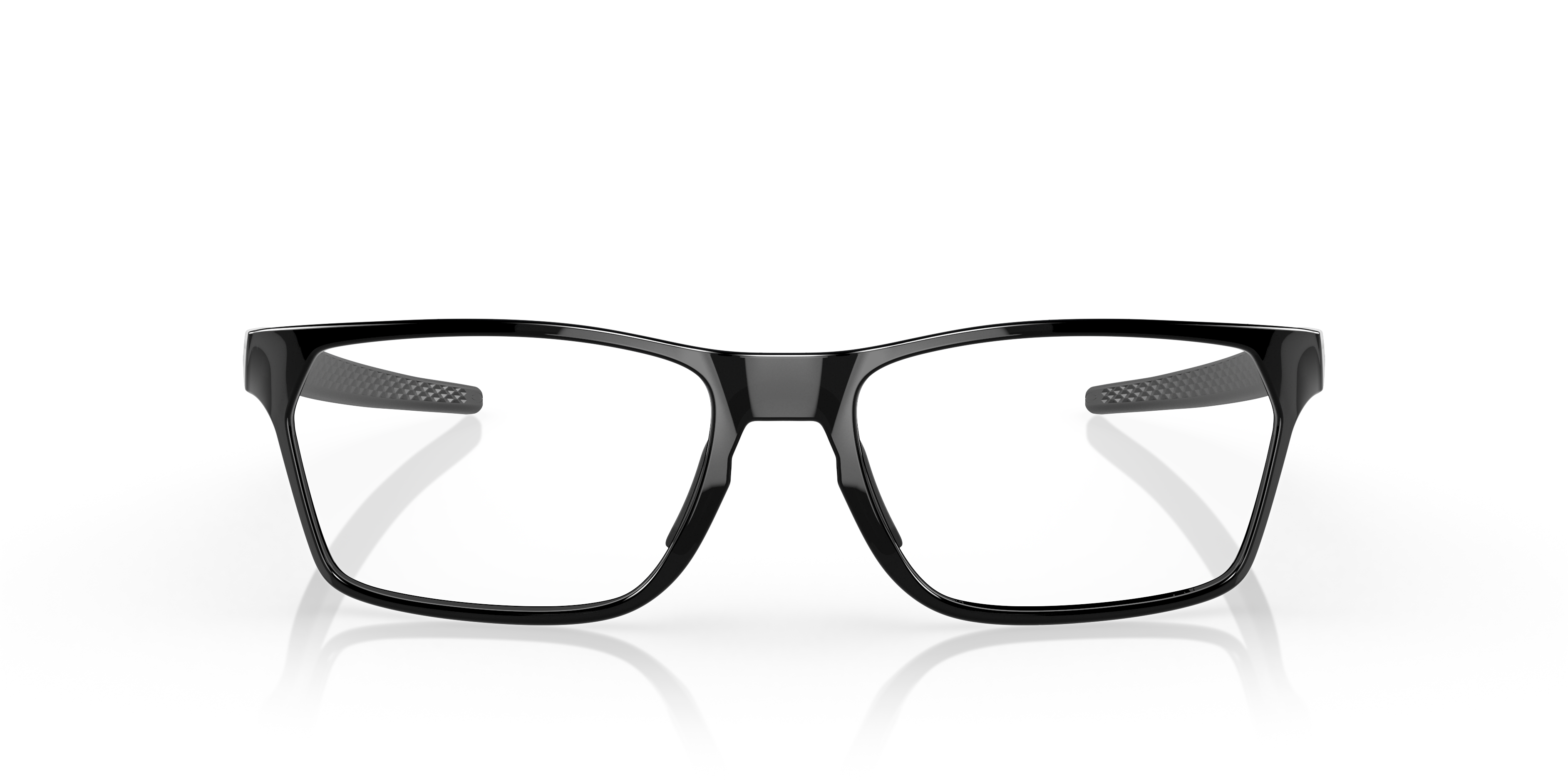 Oakley OX8032 Hex Jector Men's Rectangle Eyeglass Frames - Satin Grey Smoke Frame