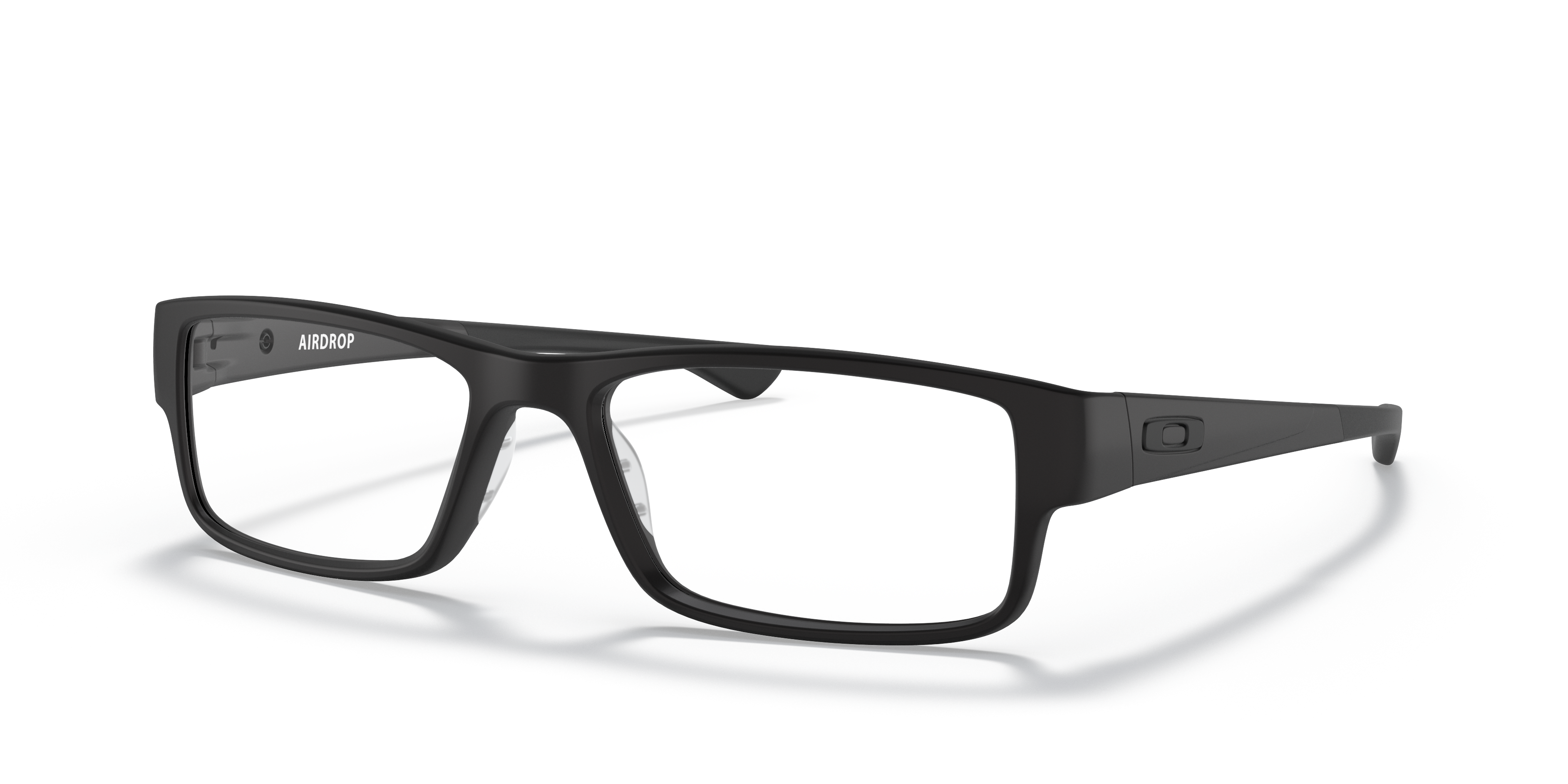 Oakley OX8046 Airdrop Men's Rectangle Eyeglass Frames - Grey Shadow Frame