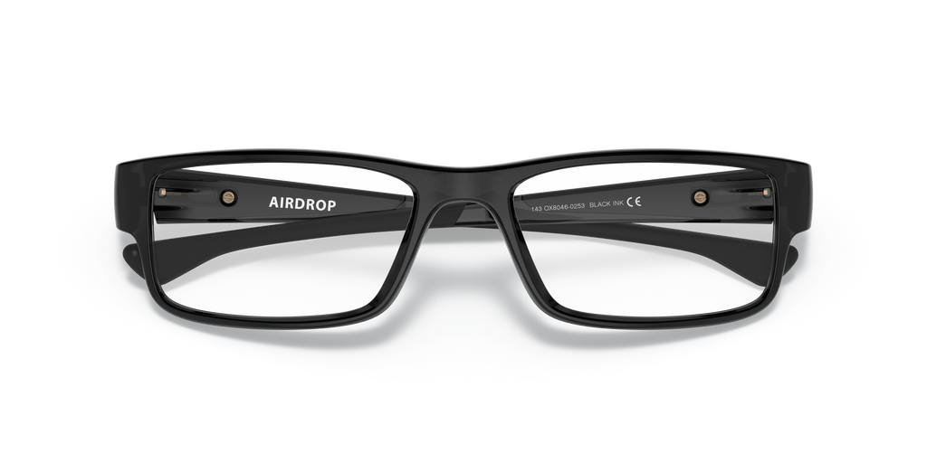 Oakley OX8046 Airdrop Men's Rectangle Eyeglass Frames - Grey Shadow Frame