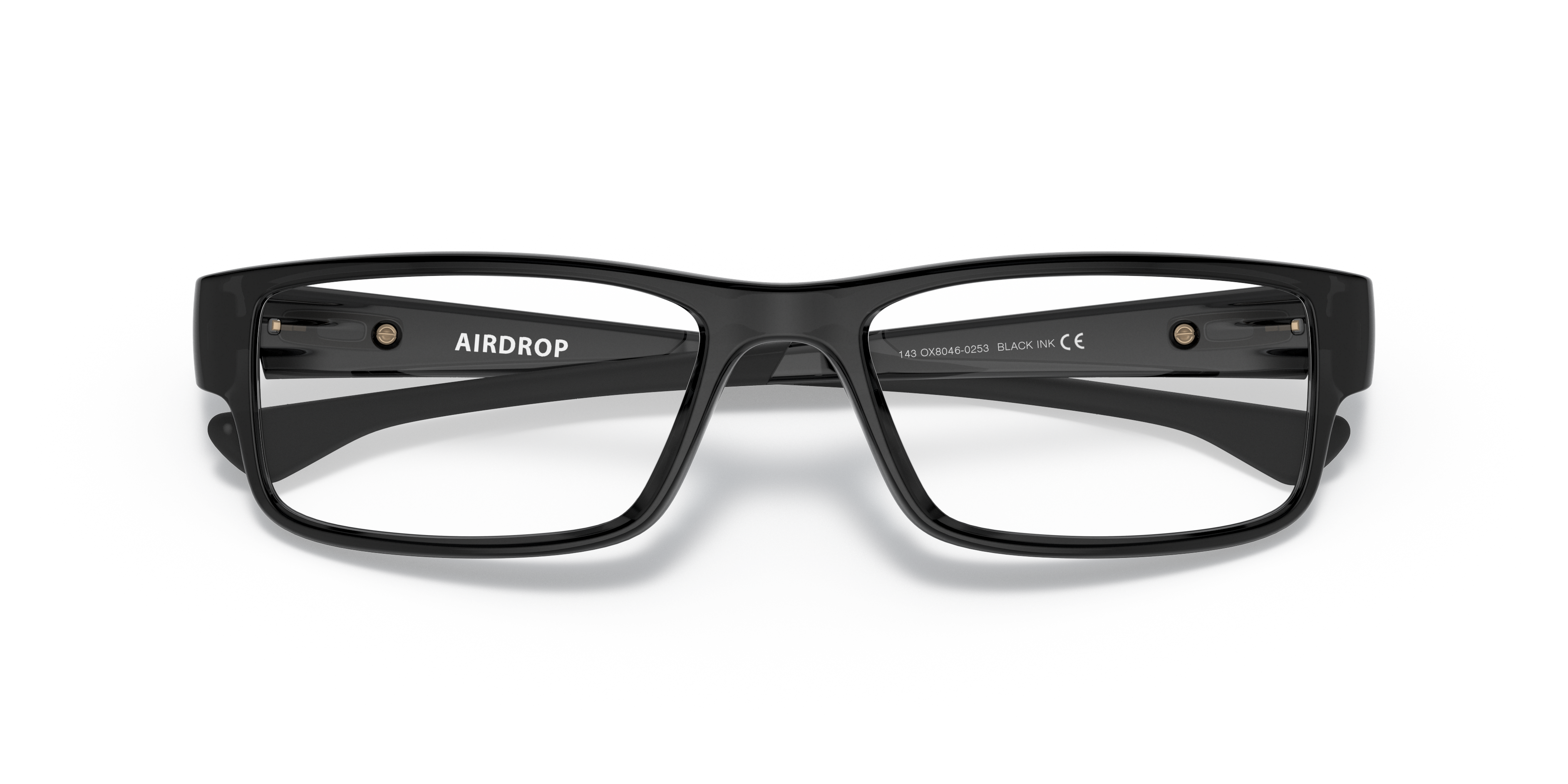 Oakley OX8046 Airdrop Men's Rectangle Eyeglass Frames - Grey Shadow Frame