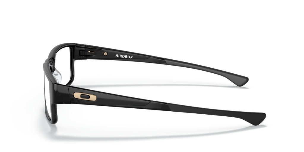Oakley OX8046 Airdrop Men's Rectangle Eyeglass Frames - Satin Black Frame