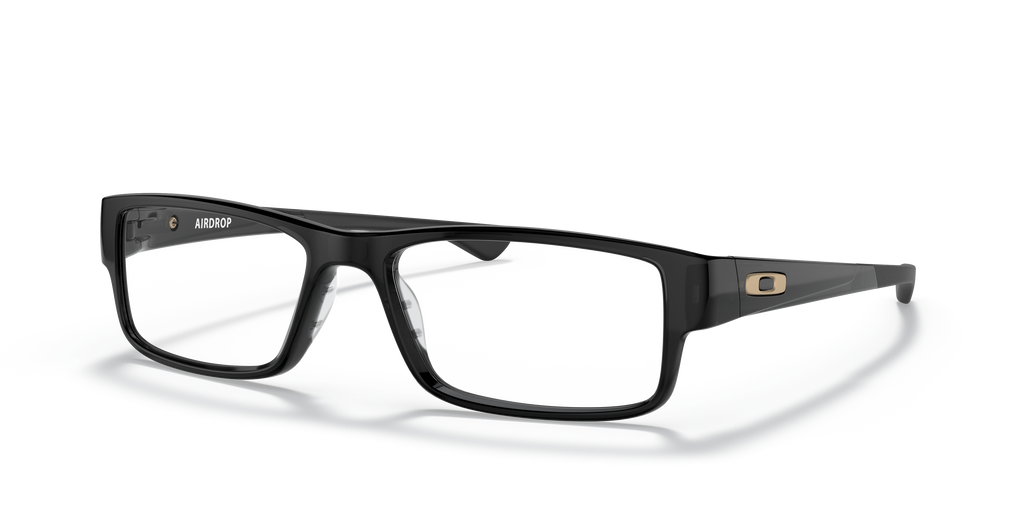 Oakley OX8046 Airdrop Men's Rectangle Eyeglass Frames - Black Ink Frame