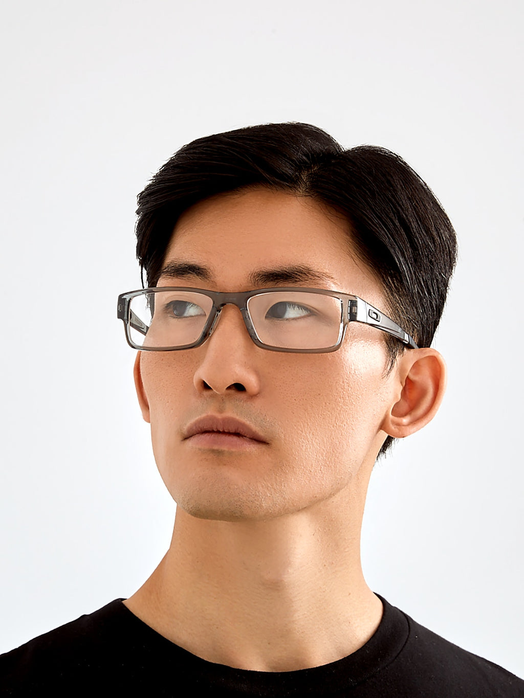 Oakley OX8046 Airdrop Men's Rectangle Eyeglass Frames - Satin Black Frame