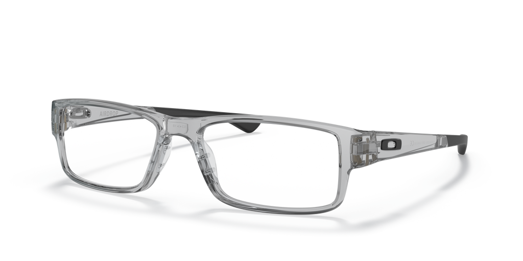Oakley OX8046 Airdrop Men's Rectangle Eyeglass Frames - Grey Shadow Frame