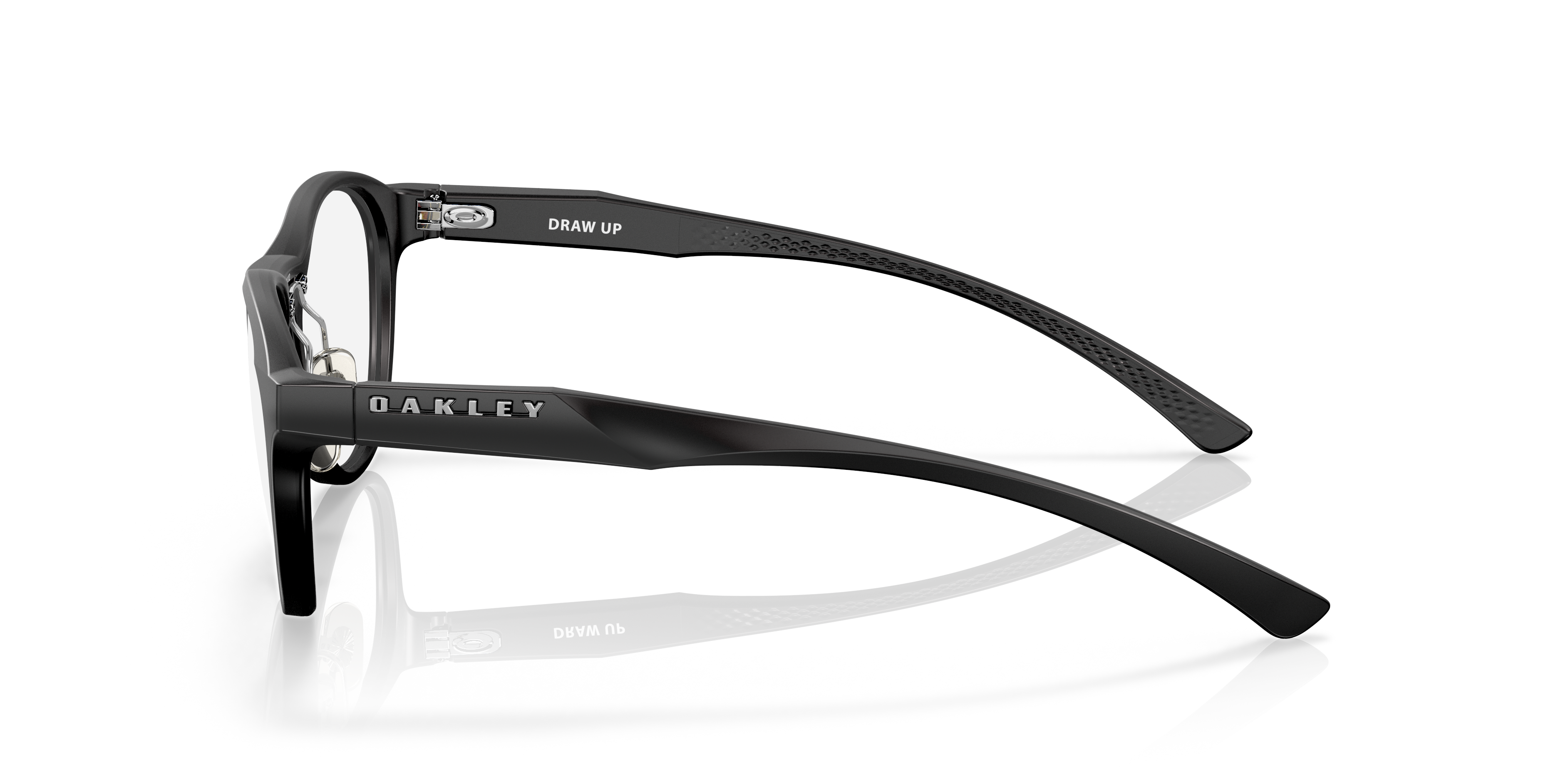 Oakley OX8057 Draw Up Women's Round Eyeglass Frames - Satin Brown Tortoise Frame