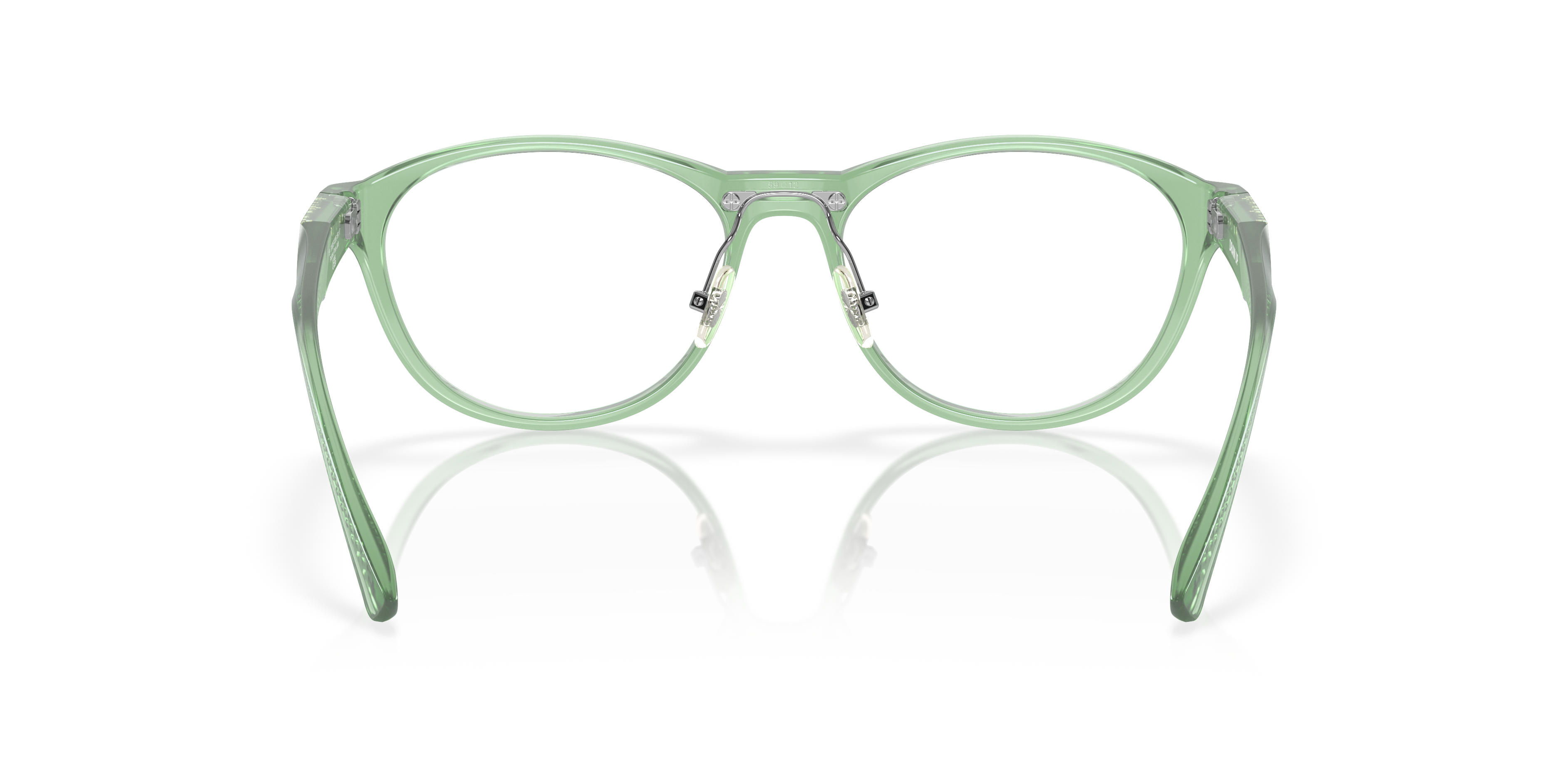 Oakley OX8057 Draw Up Women's Round Eyeglass Frames - Matte Dark Stonewash Frame