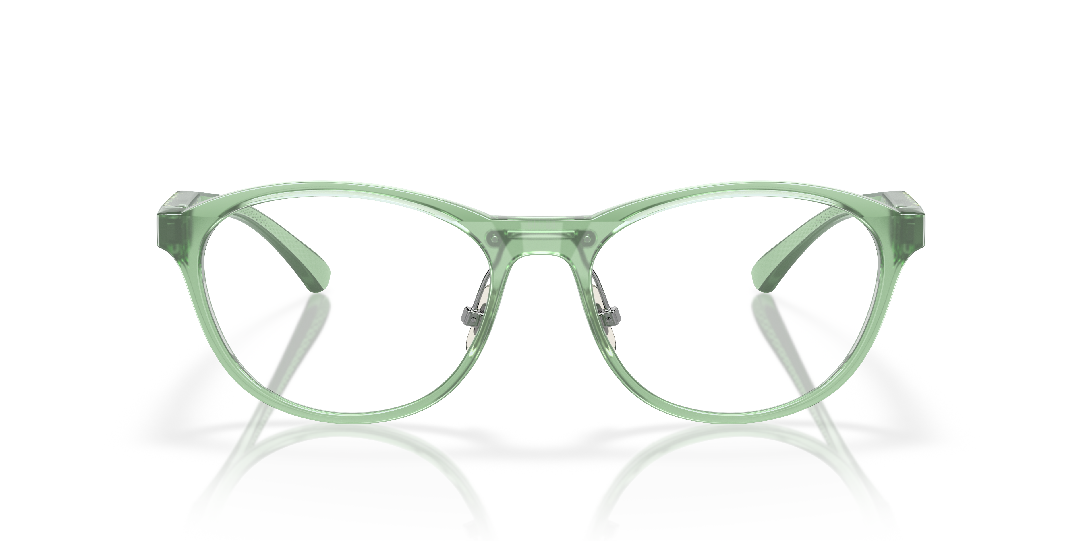 Oakley OX8057 Draw Up Women's Round Eyeglass Frames - Satin Brown Tortoise Frame