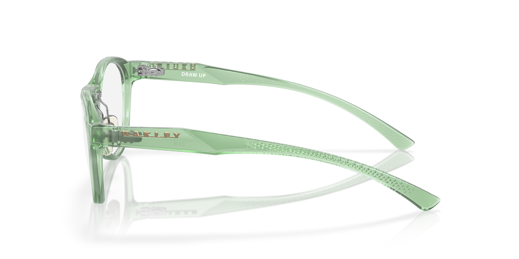 Oakley OX8057 Draw Up Women's Round Eyeglass Frames - Satin Black Frame
