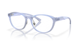 Oakley OX8057 Draw Up Women's Round Eyeglass Frames - Matte Dark Stonewash Frame