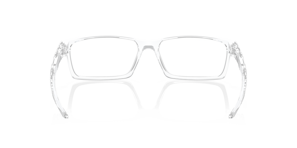 Oakley OX8060 Overhead Men's Rectangle Eyeglass Frames - Satin Black Frame