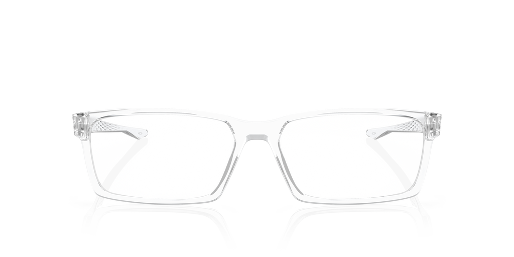 Oakley OX8060 Overhead Men's Rectangle Eyeglass Frames - Satin Black Frame