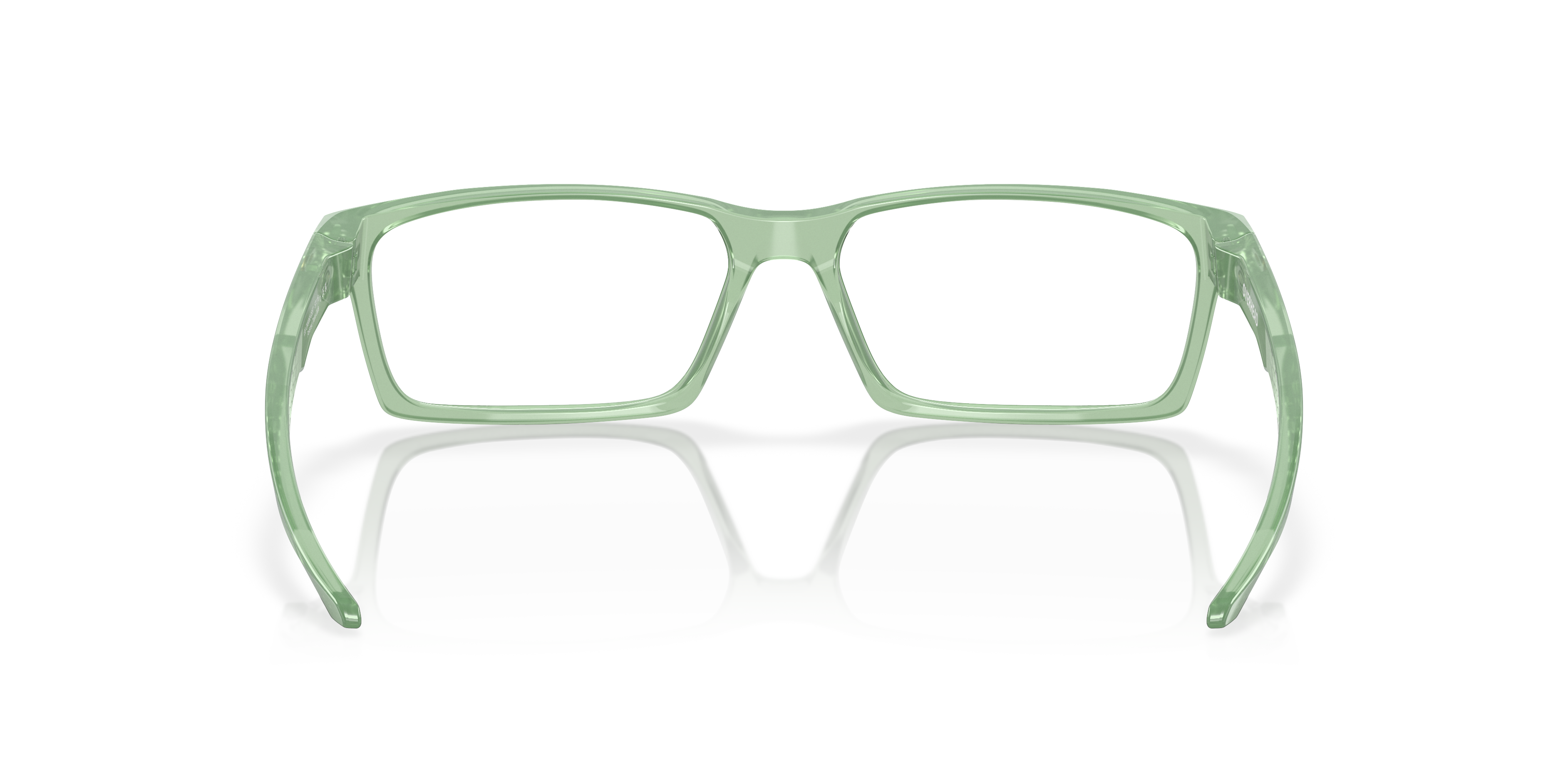 Oakley OX8060 Overhead Men's Rectangle Eyeglass Frames - Satin Black Frame