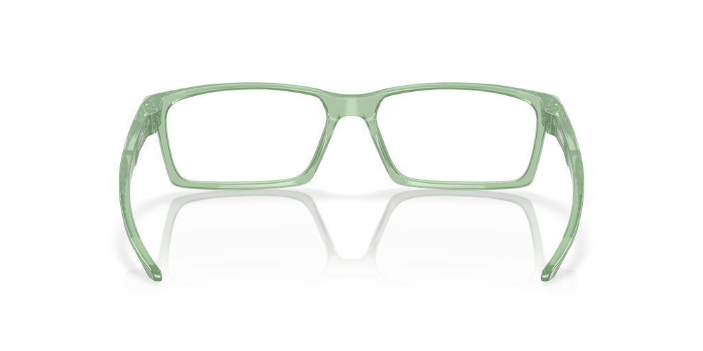 Oakley OX8060 Overhead Men's Rectangle Eyeglass Frames - Satin Black Frame