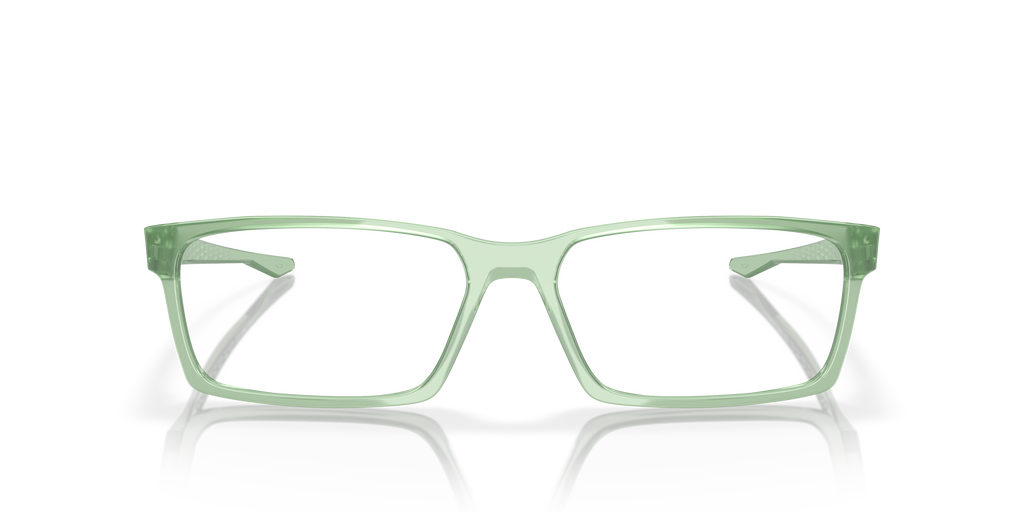 Oakley OX8060 Overhead Men's Rectangle Eyeglass Frames - Satin Black Frame