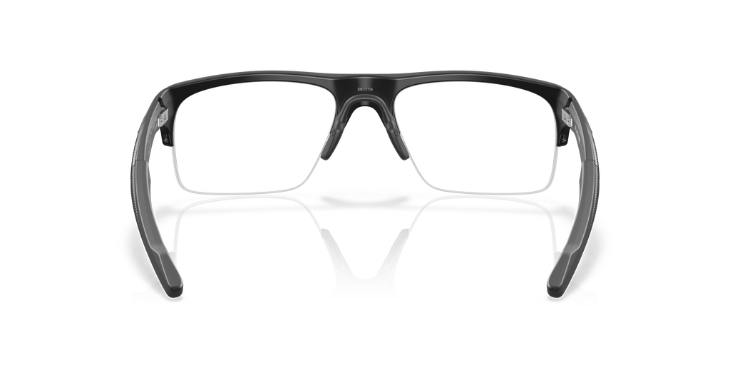 Oakley OX8061 Plazlink Men's Rectangle Eyeglass Frames - Satin Black Frame