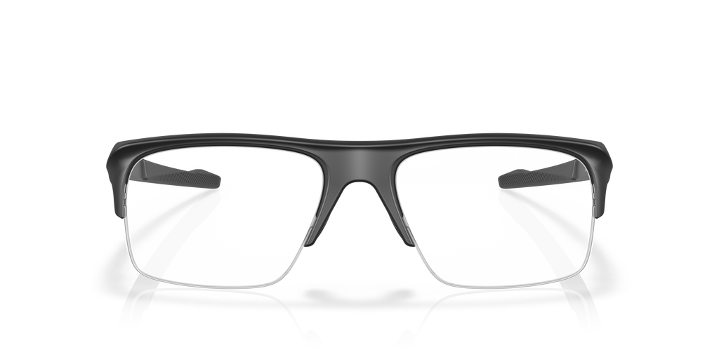 Oakley OX8061 Plazlink Men's Rectangle Eyeglass Frames - Satin Black Frame