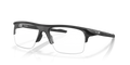 Oakley OX8061 Plazlink Men's Rectangle Eyeglass Frames - Satin Black Frame