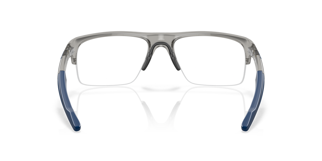 Oakley OX8061 Plazlink Men's Rectangle Eyeglass Frames - Grey Shadow Frame