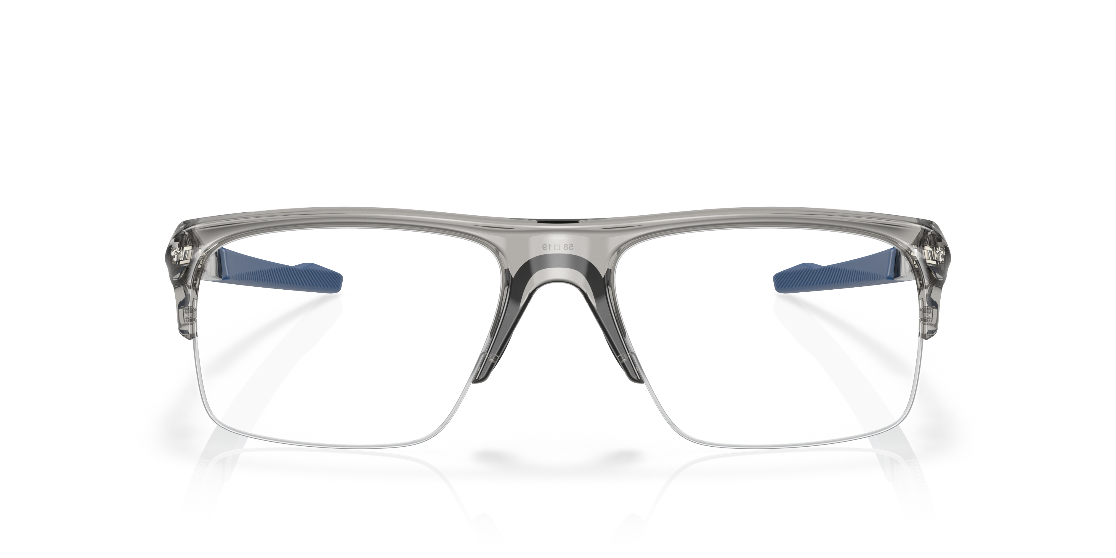 Oakley OX8061 Plazlink Men's Rectangle Eyeglass Frames - Satin Black Frame