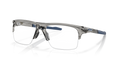 Oakley OX8061 Plazlink Men's Rectangle Eyeglass Frames - Grey Shadow Frame
