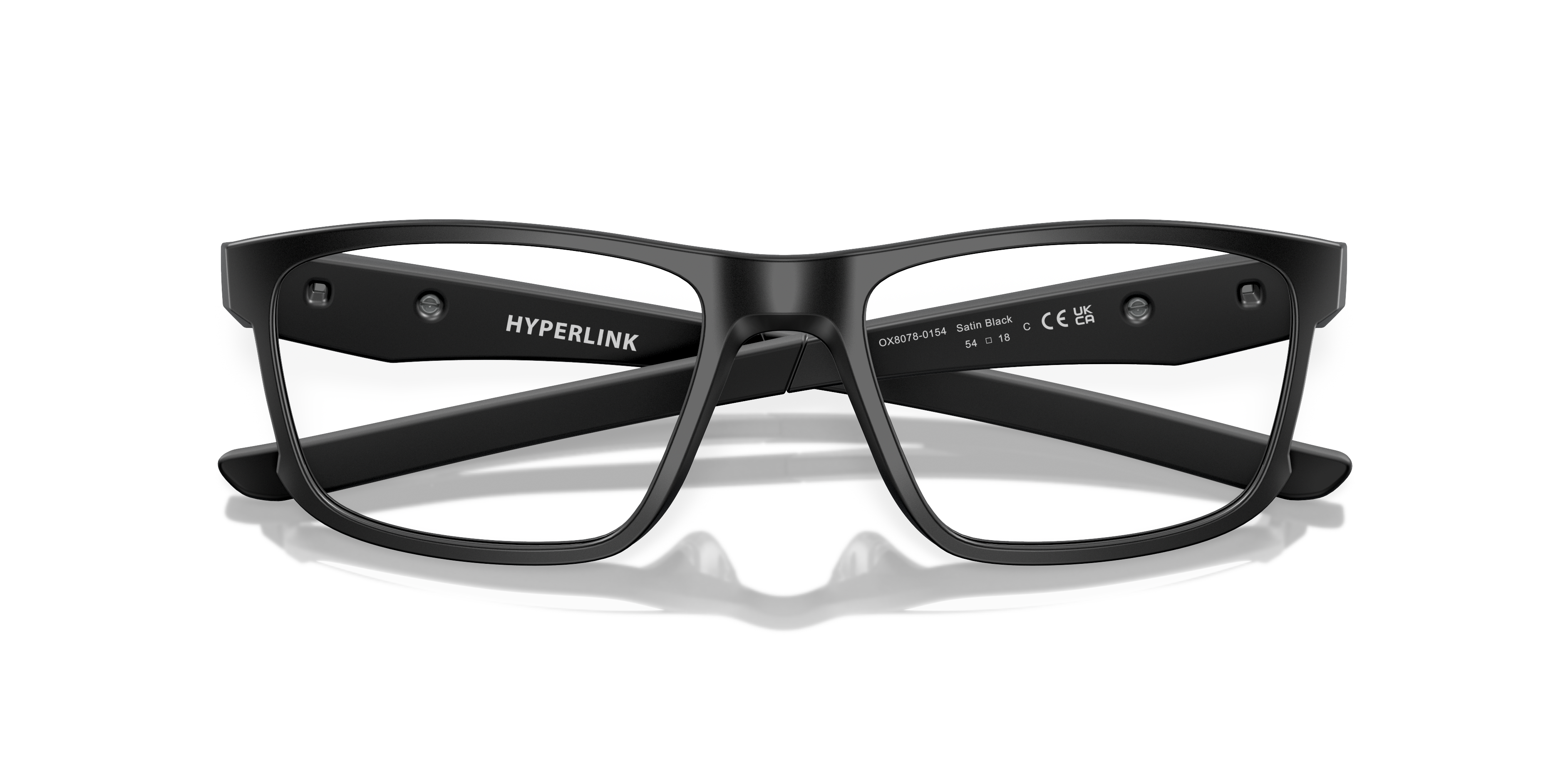 Oakley OX8078 Hyperlink Men's Square Eyeglass Frames