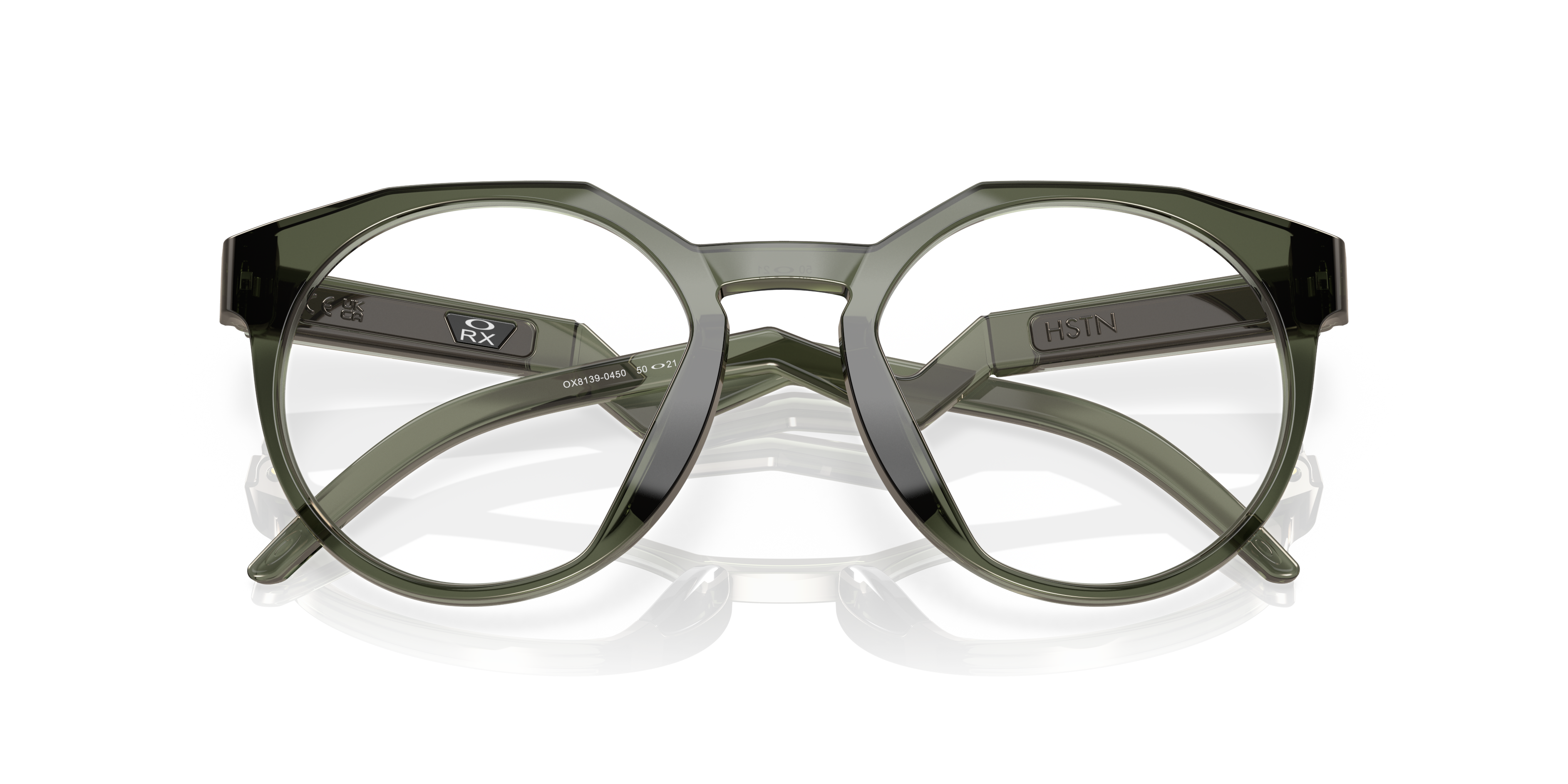 Oakley OX8139 Hstn Men's Round Eyeglass Frames