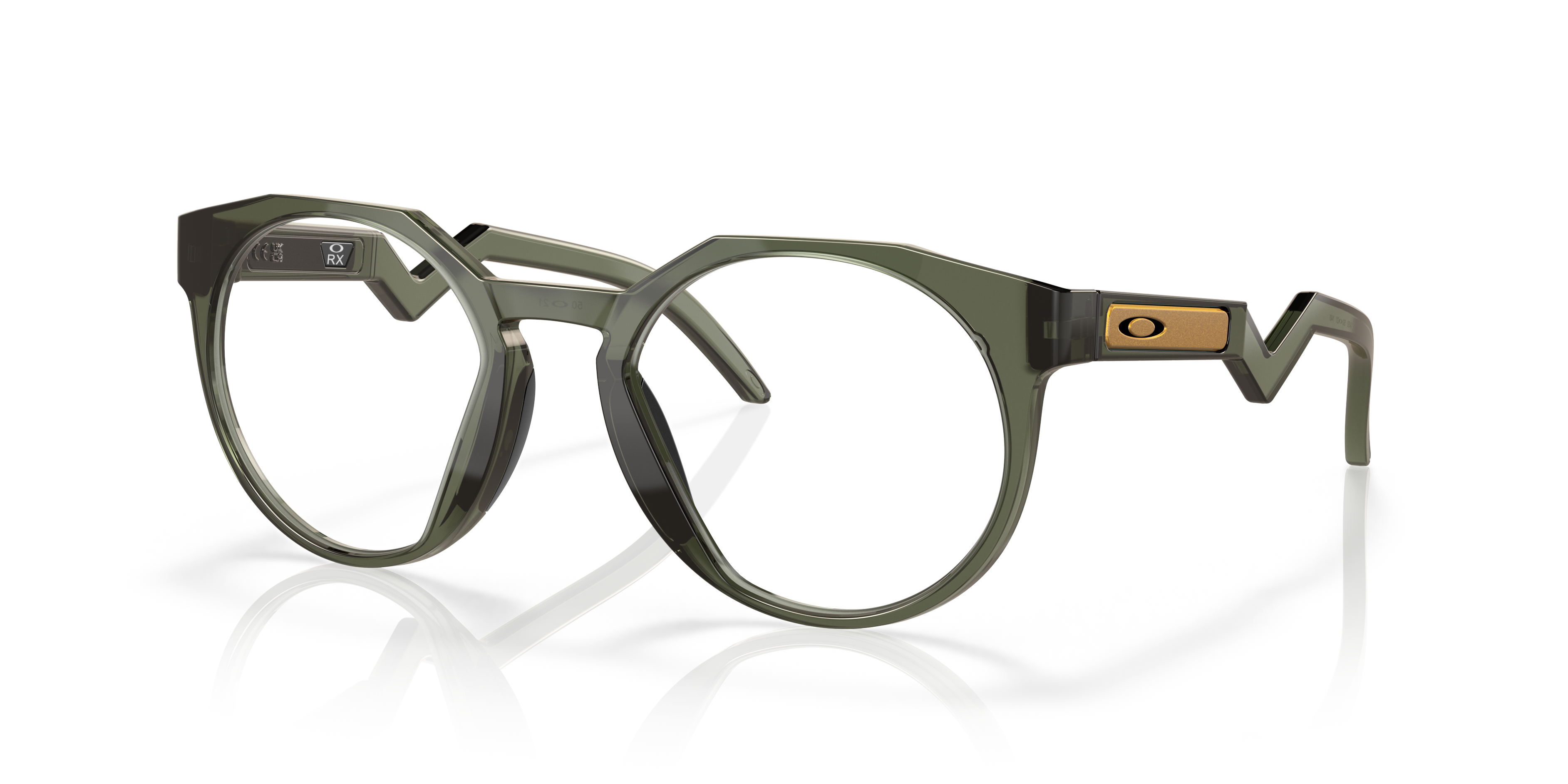 Oakley OX8139 Hstn Men's Round Eyeglass Frames