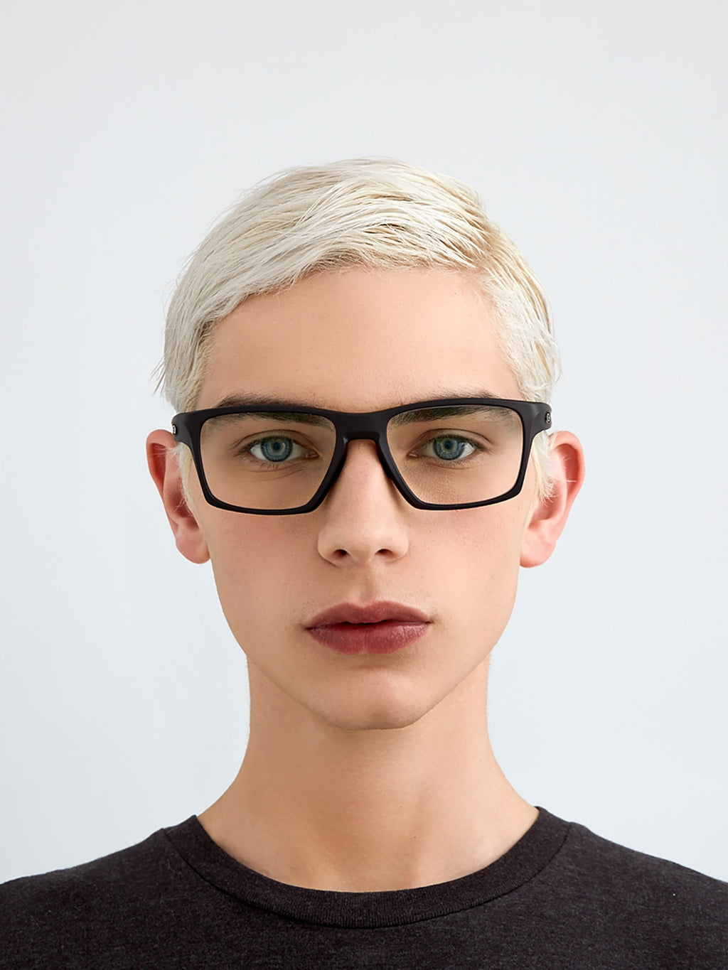 Oakley OX8140 Litebeam Men's Square Eyeglass Frames - Satin Black Frame