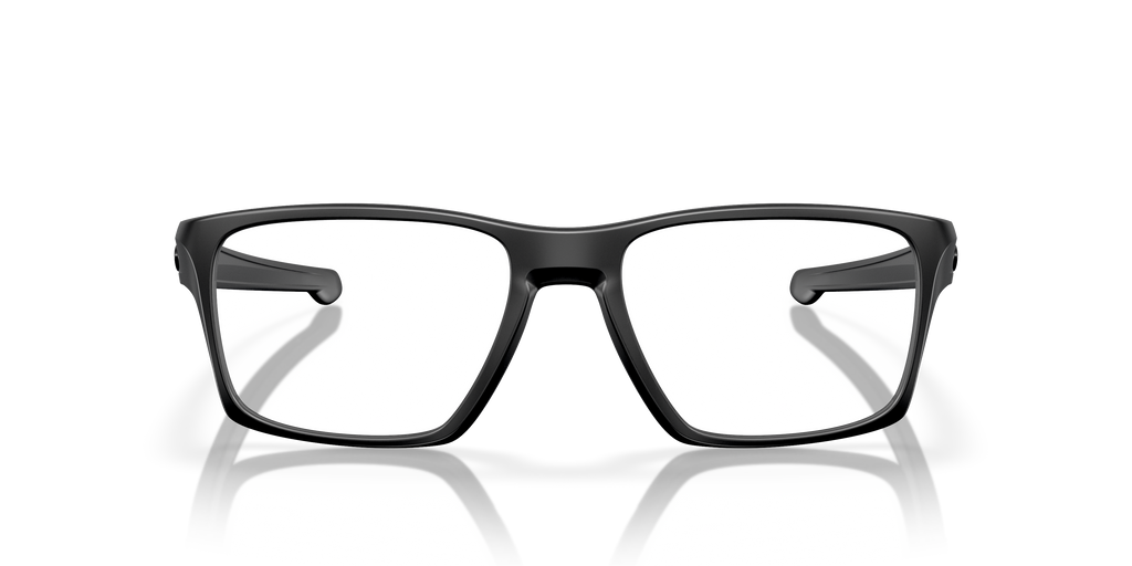 Oakley OX8140 Litebeam Men's Square Eyeglass Frames - Satin Grey Smoke Frame