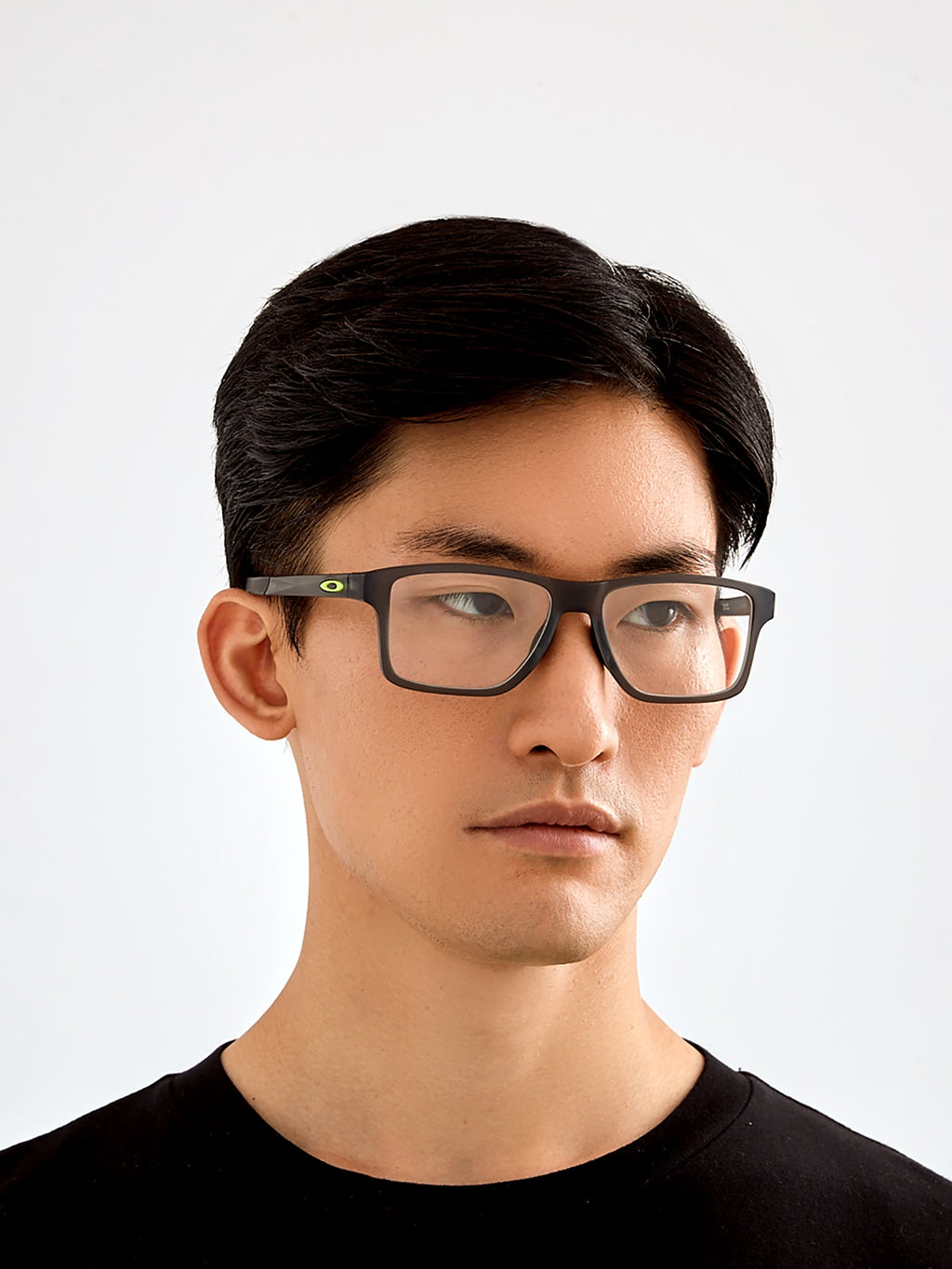 Oakley OX8143 Chamfer Squared (TruBridge) Men's Square Eyeglass Frames
