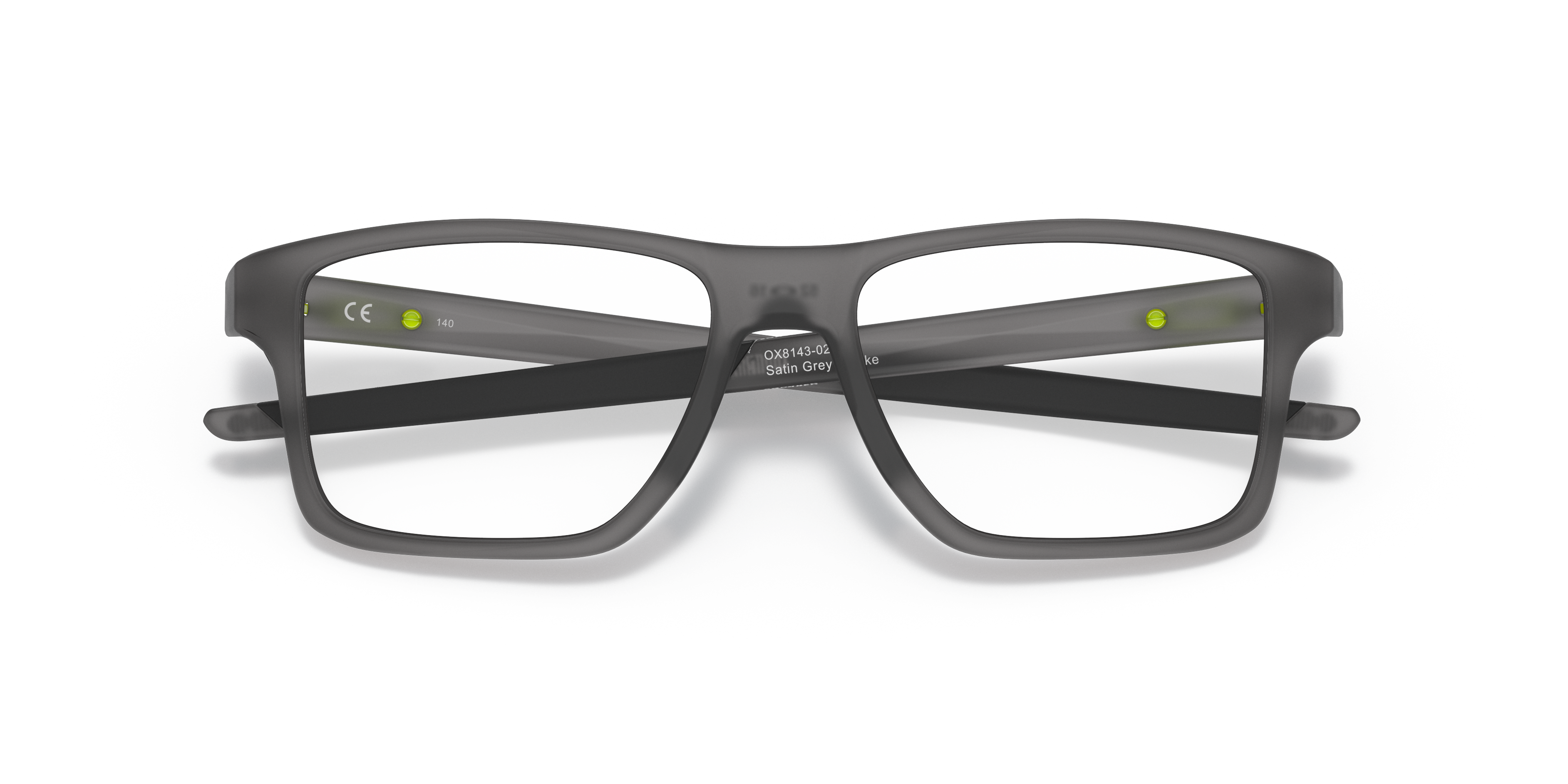 Oakley OX8143 Chamfer Squared (TruBridge) Men's Square Eyeglass Frames