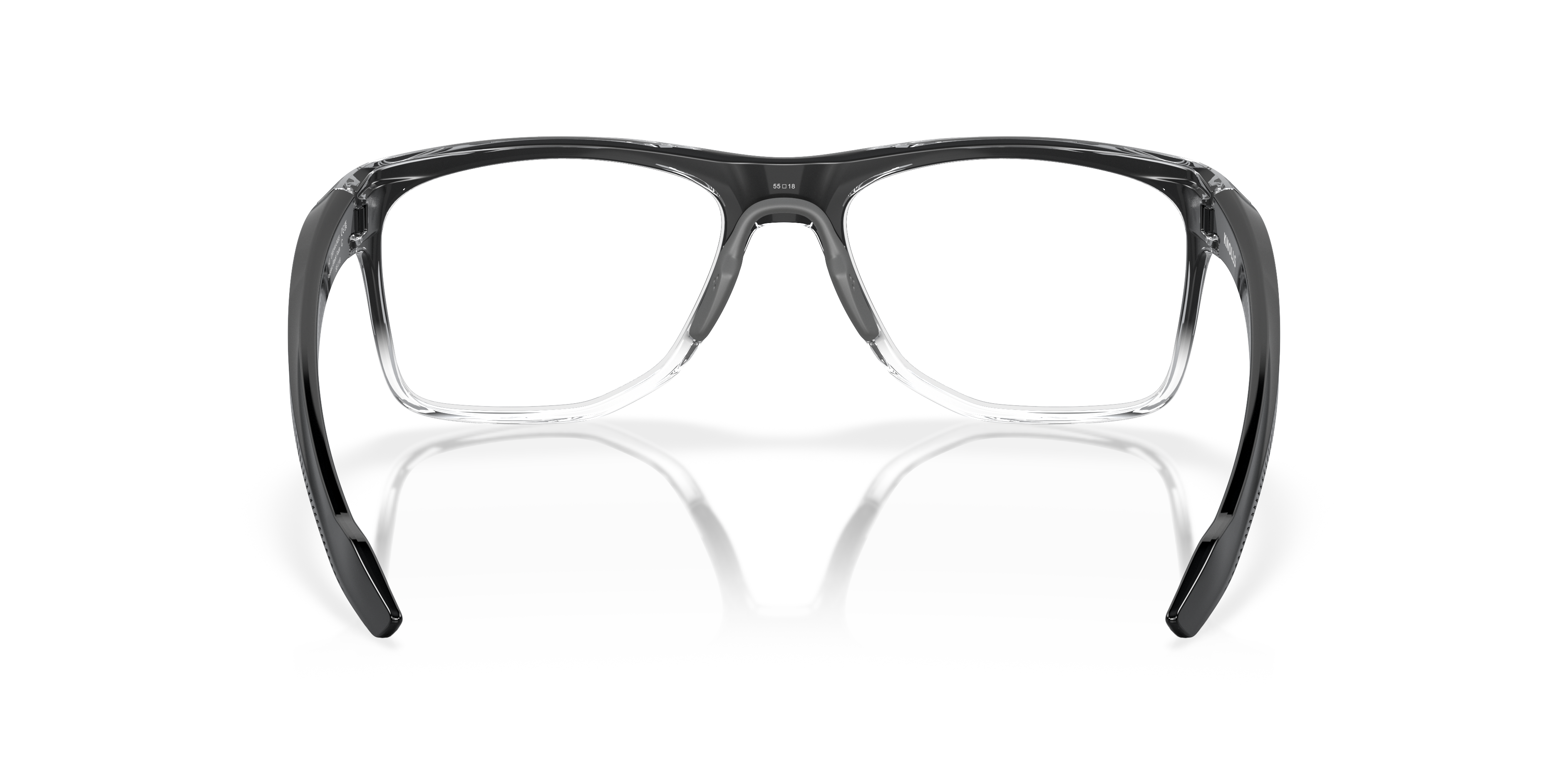 Oakley OX8144 Knolls Men's Rectangle Eyeglass Frames - Satin Grey Smoke Frame
