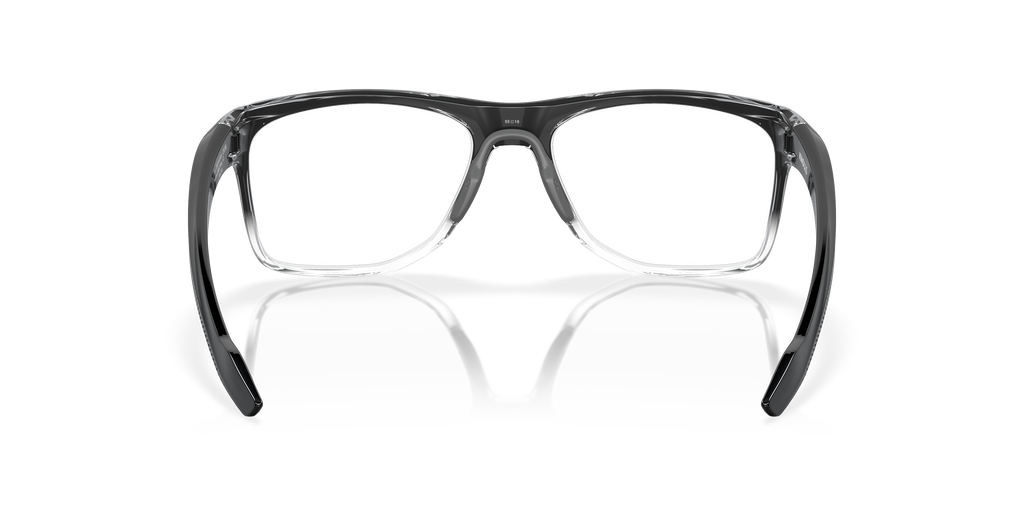 Oakley OX8144 Knolls Men's Rectangle Eyeglass Frames - Polished Black Fade Frame