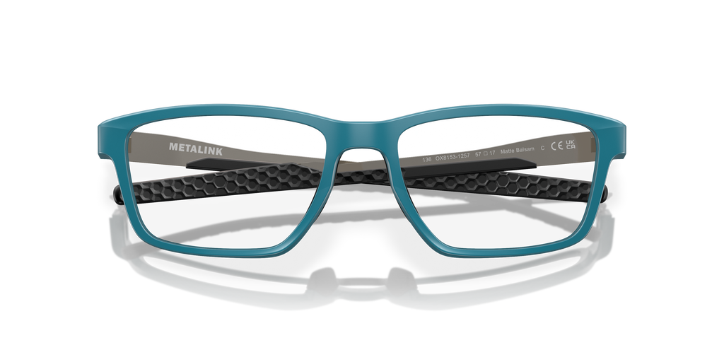 Oakley OX8153 Metalink Men's Rectangle Eyeglass Frames