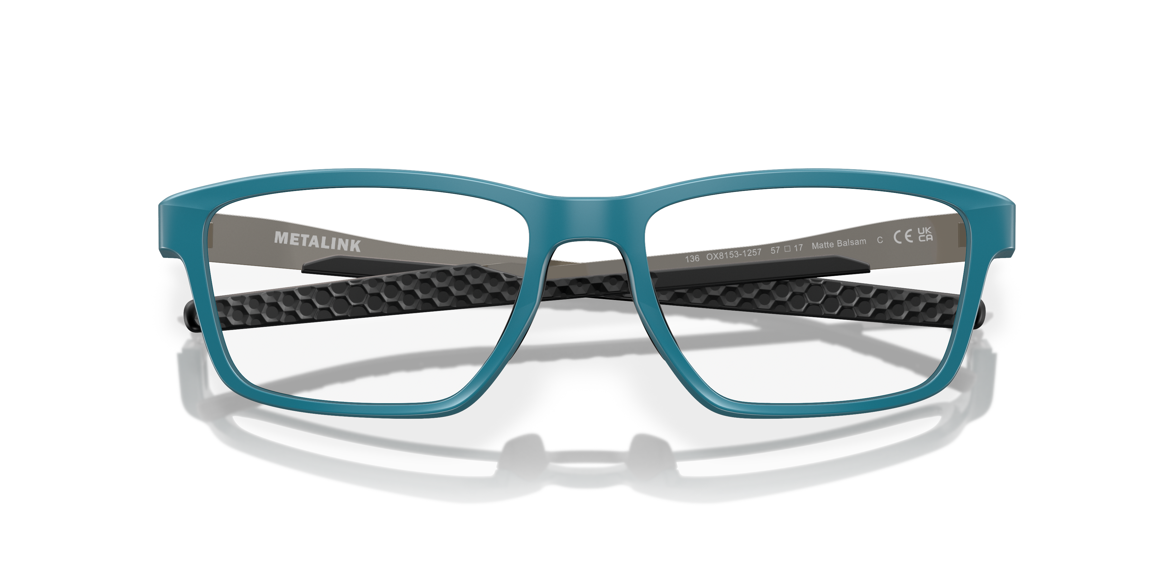 Oakley OX8153 Metalink Men's Rectangle Eyeglass Frames