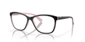 Oakley OX8155 Alias Women's Round Eyeglass Frames - Black Frame