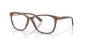 Oakley OX8155 Alias Women's Round Eyeglass Frames - Mahogany Frame