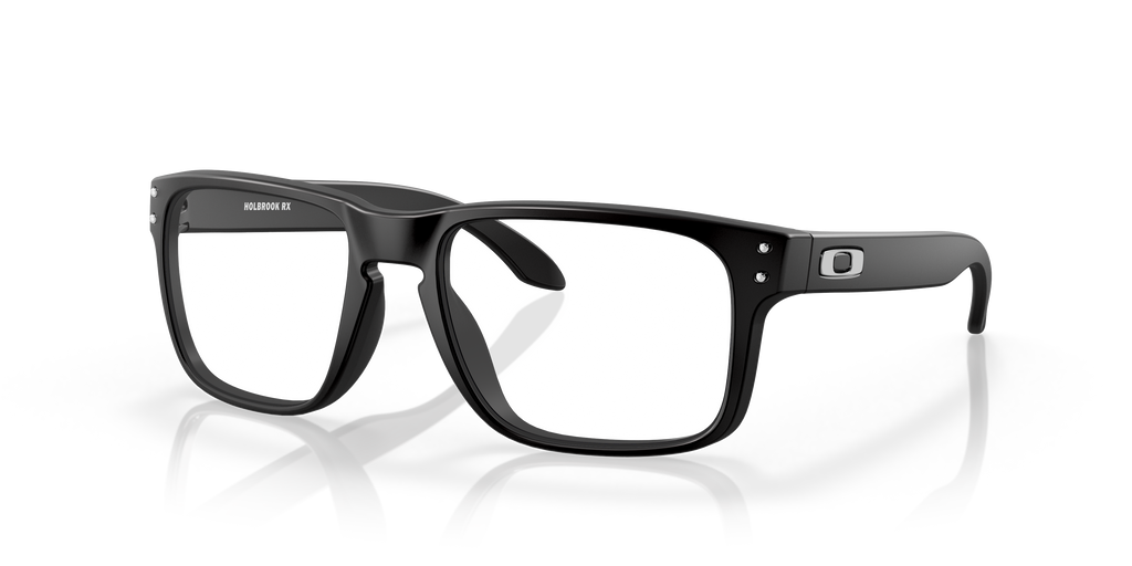 Oakley OX8156 Holbrook Men's Square Eyeglass Frames - Satin Black Frame