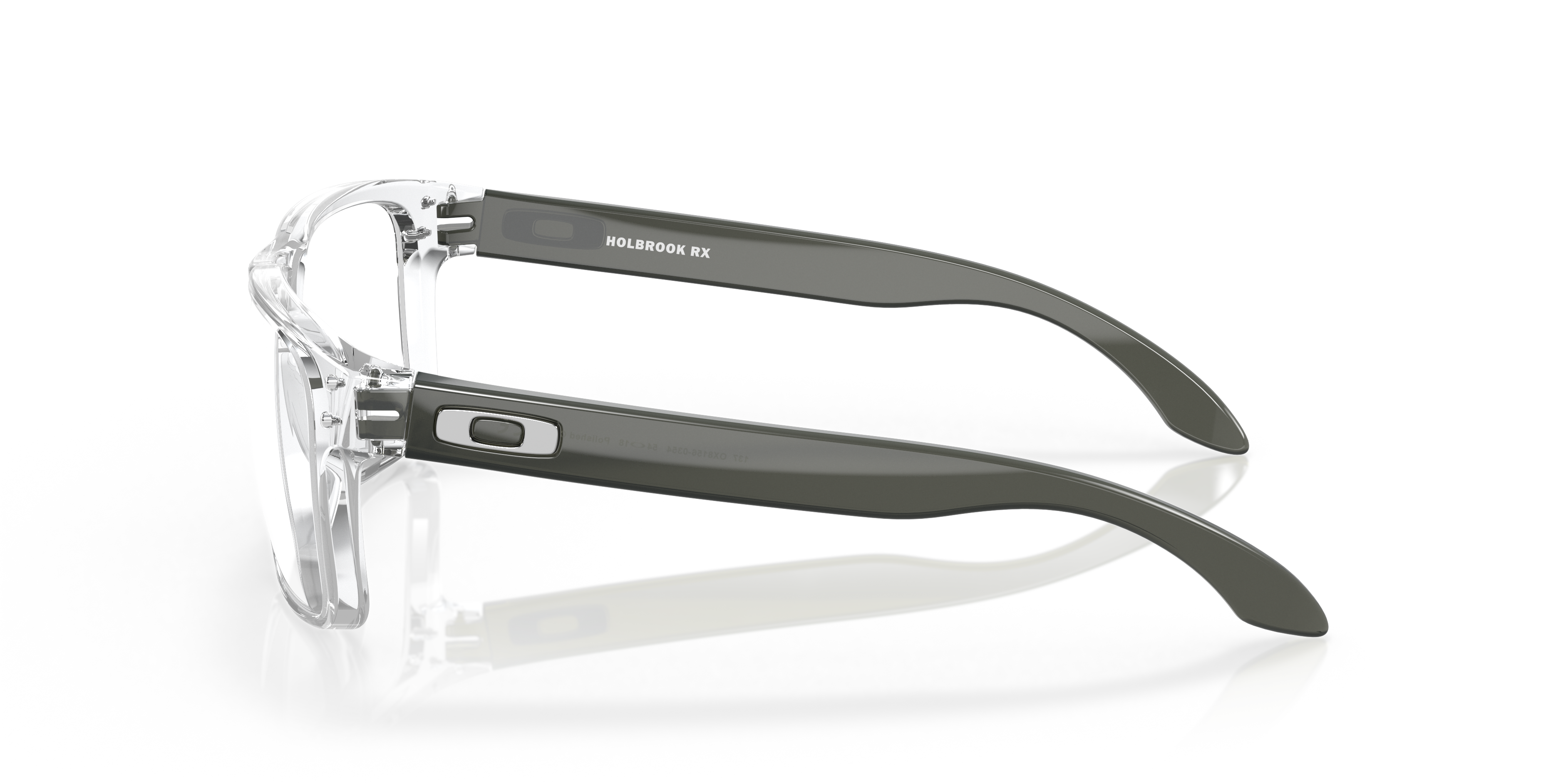Oakley OX8156 Holbrook Men's Square Eyeglass Frames - Satin Black Frame