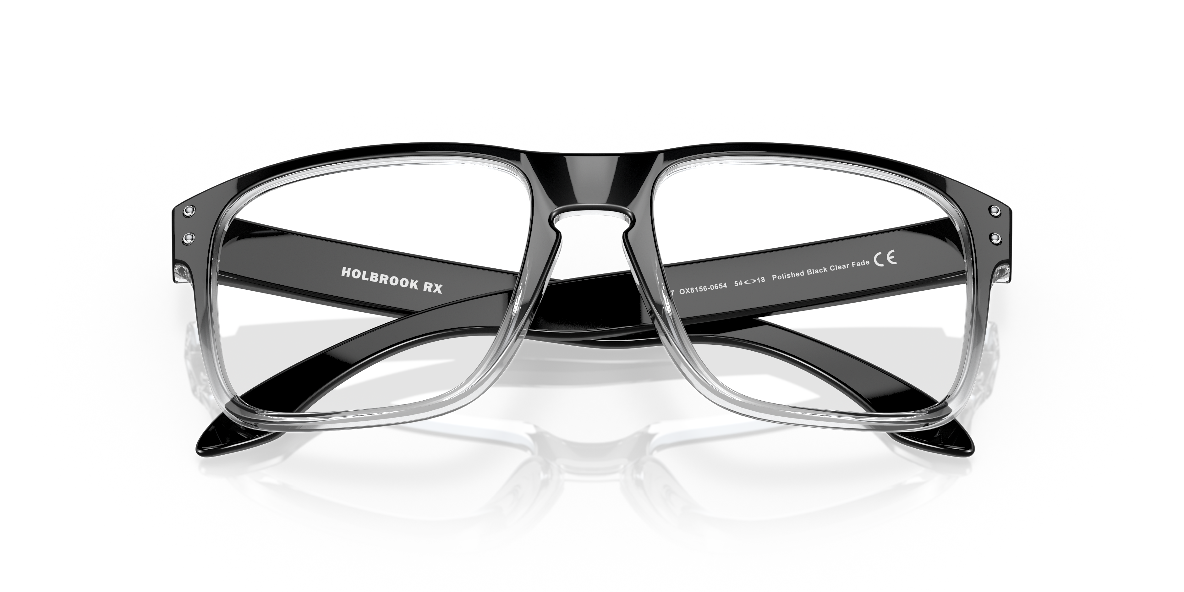 Oakley OX8156 Holbrook Men's Square Eyeglass Frames - Satin Black Frame