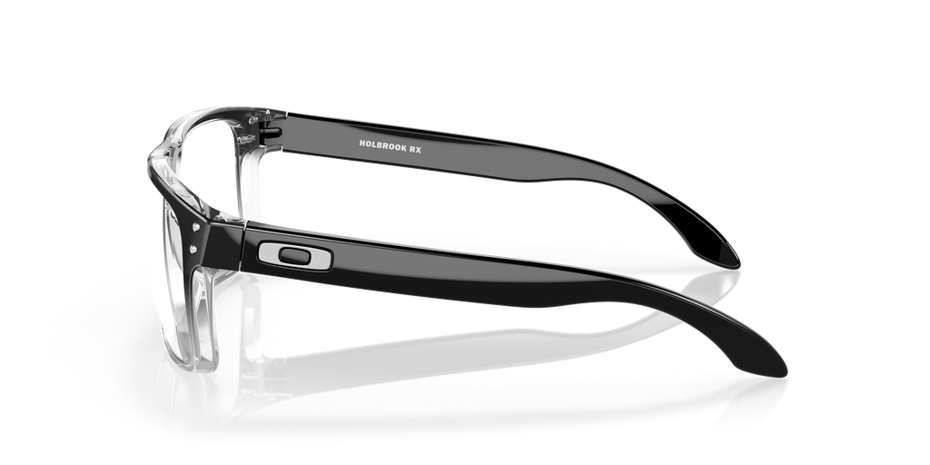 Oakley OX8156 Holbrook Men's Square Eyeglass Frames - Polished Clear Frame