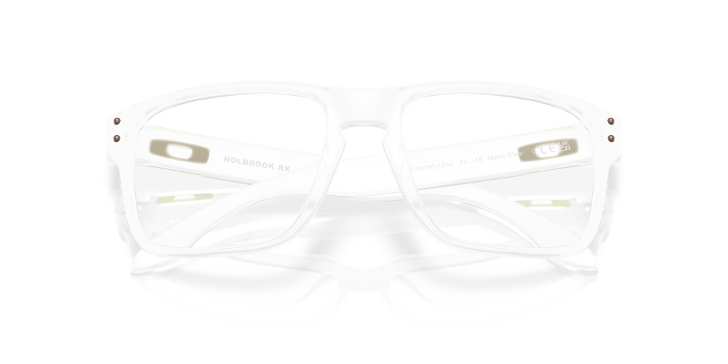 Oakley OX8156 Holbrook Limitless Collection Men's Square Eyeglass Frames - Matte Clear Frame