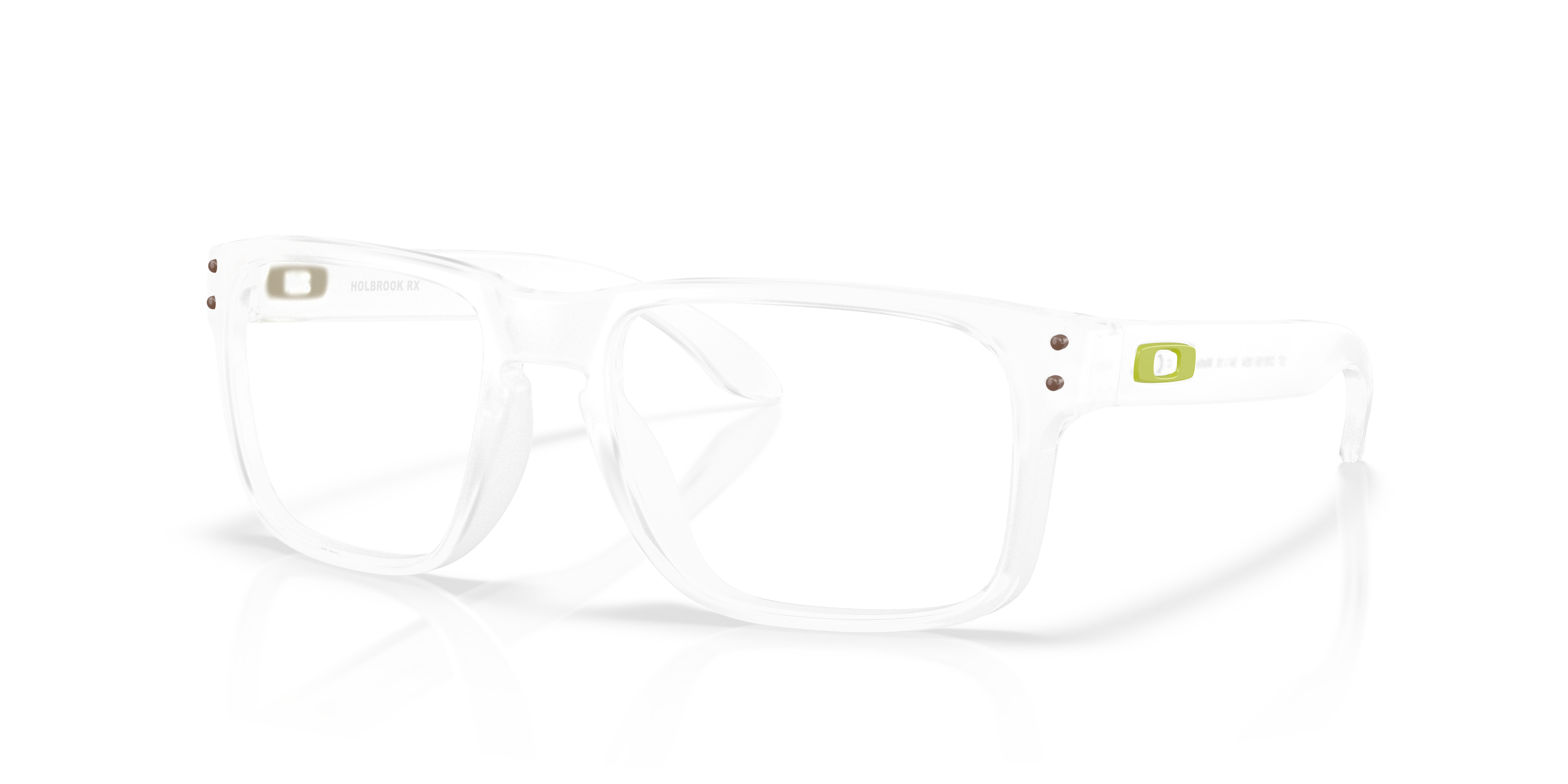 Oakley OX8156 Holbrook Limitless Collection Men's Square Eyeglass Frames - Matte Clear Frame