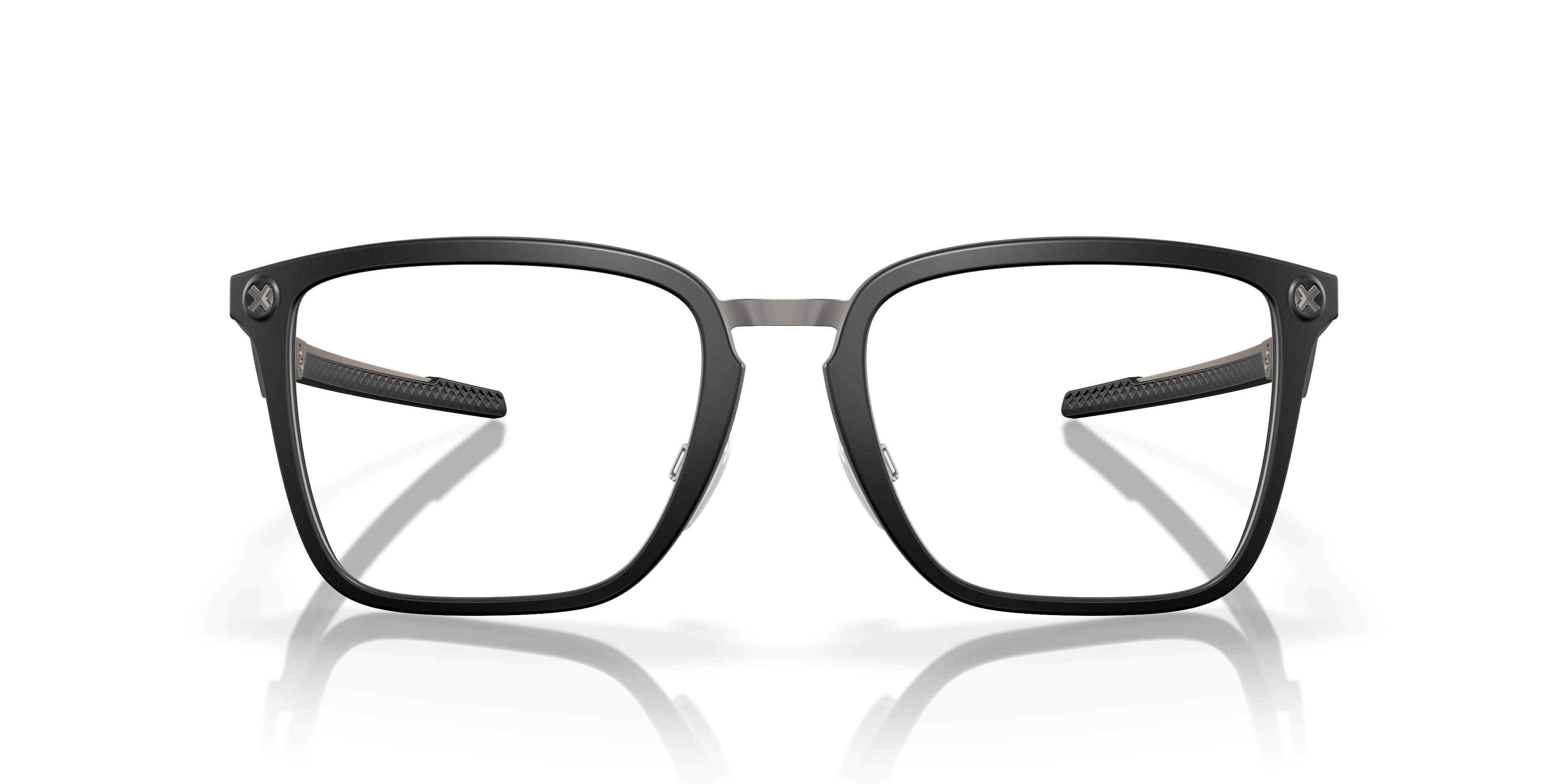 Oakley OX8162 Cognitive Men's Rectangle Eyeglass Frames - Satin Black Frame